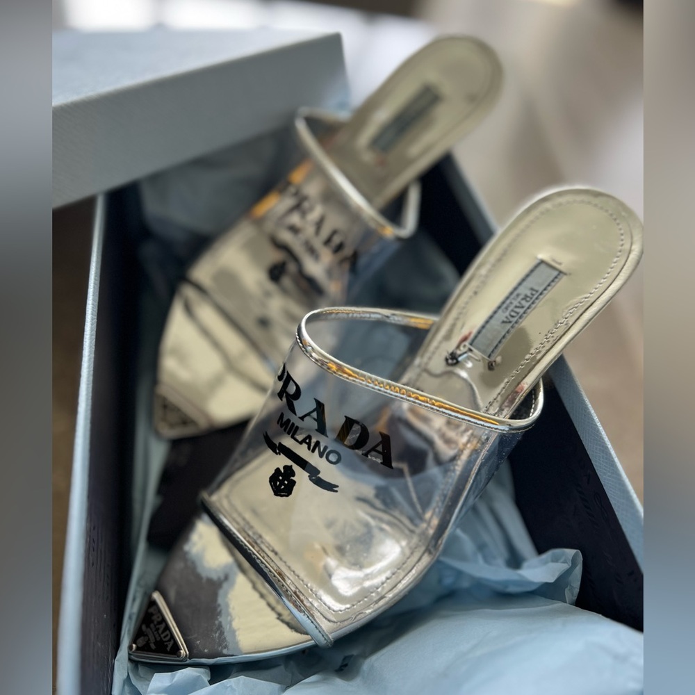 100% Authentic Prada mules